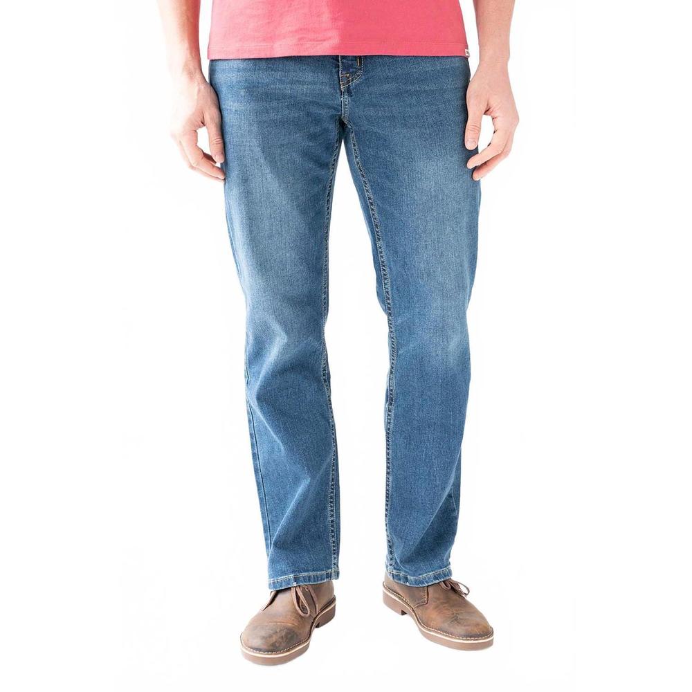 NEW DEVIL-DOG boot cut straight fit jeans in ash